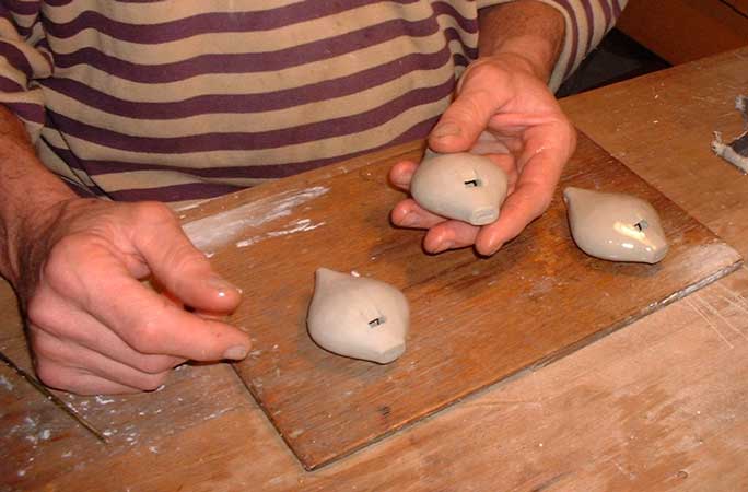 Jetzt fehlt nur noch die Mustergestaltung der Flöte