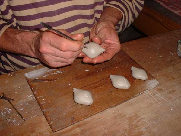 Fertigschneiden des Fensters zum ersten Klang