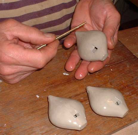 fabrication de ocarina